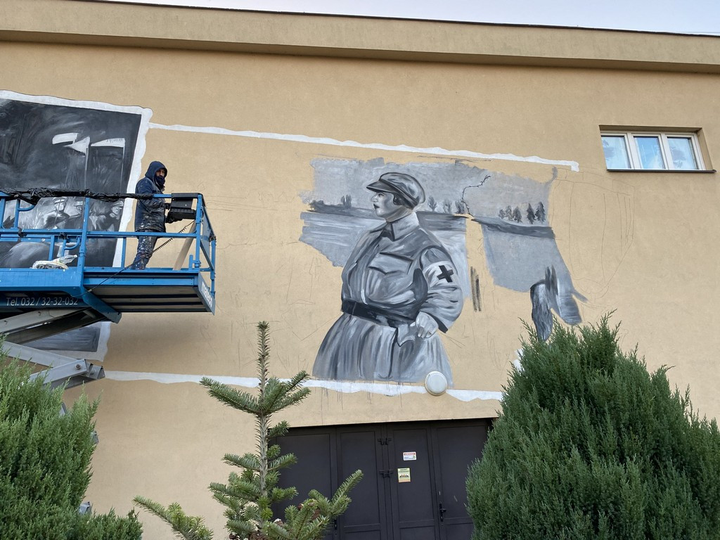 Hrubieszowski mural - ZDJĘCIA, WIDEO