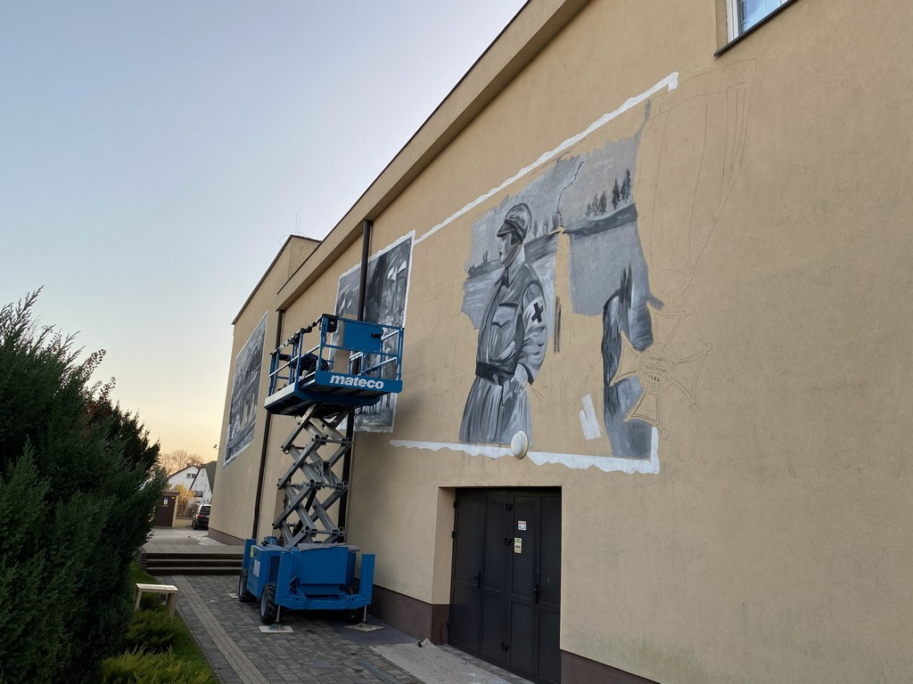 Hrubieszowski mural - ZDJĘCIA, WIDEO