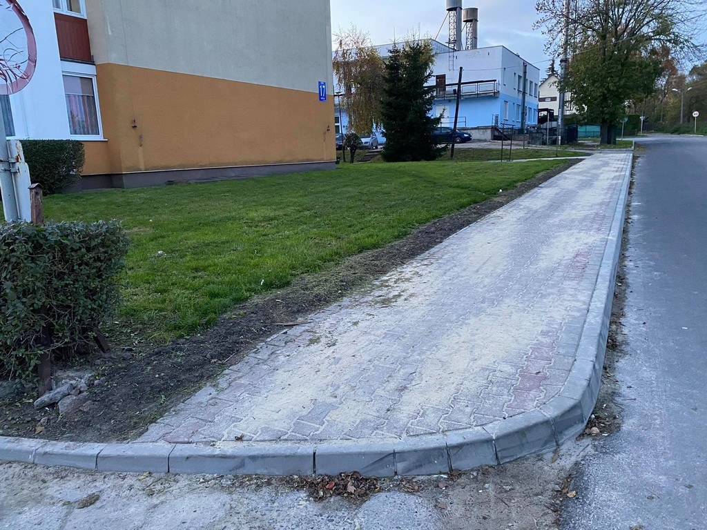 Hrubieszów: Remont na Kruczej trwa - ZDJĘCIA