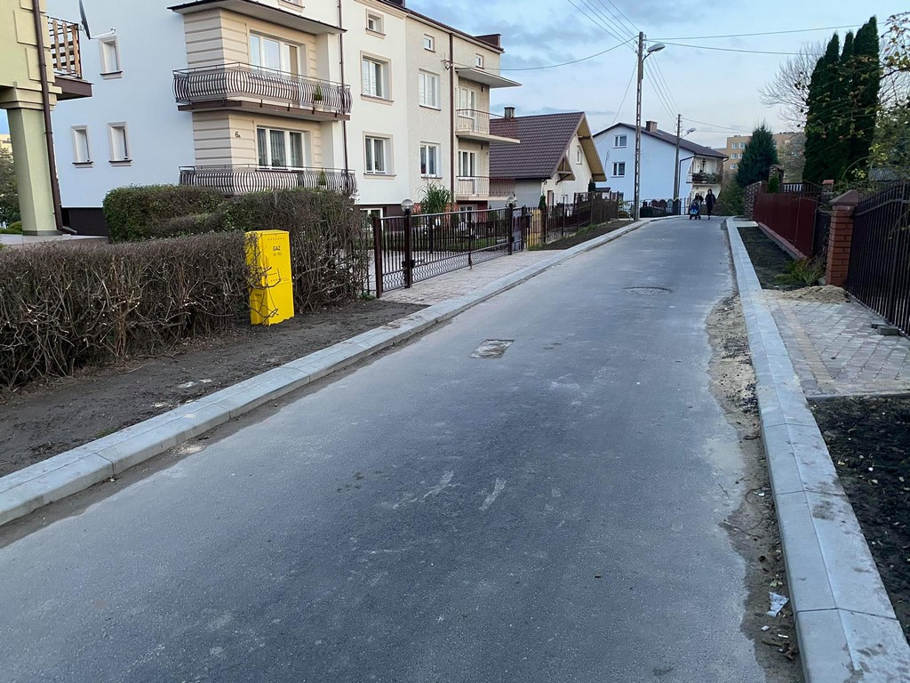 Hrubieszów: Remont na Kruczej trwa - ZDJĘCIA