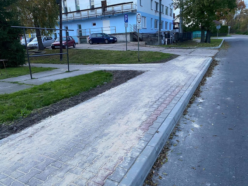Hrubieszów: Remont na Kruczej trwa - ZDJĘCIA
