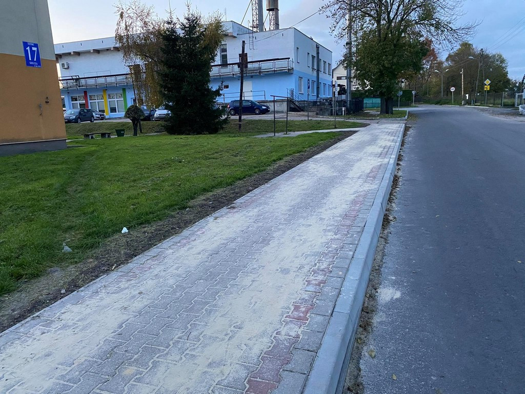 Hrubieszów: Remont na Kruczej trwa - ZDJĘCIA