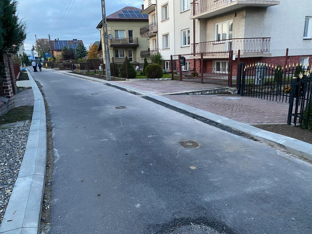 Hrubieszów: Remont na Kruczej trwa - ZDJĘCIA