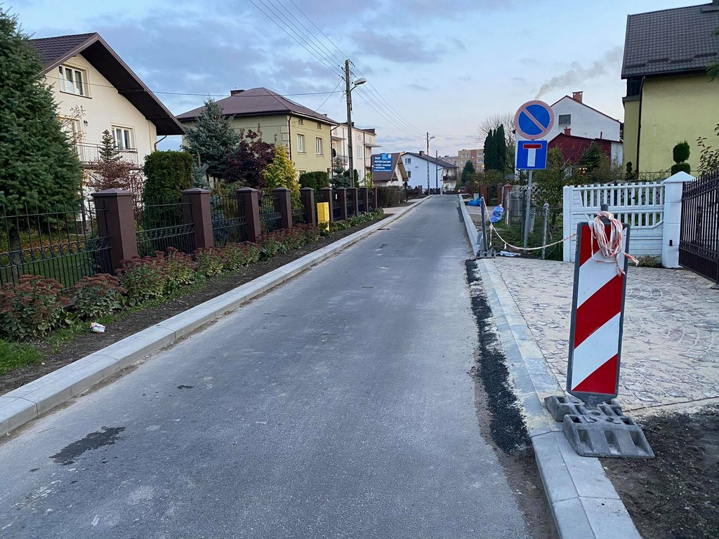 Hrubieszów: Remont na Kruczej trwa - ZDJĘCIA