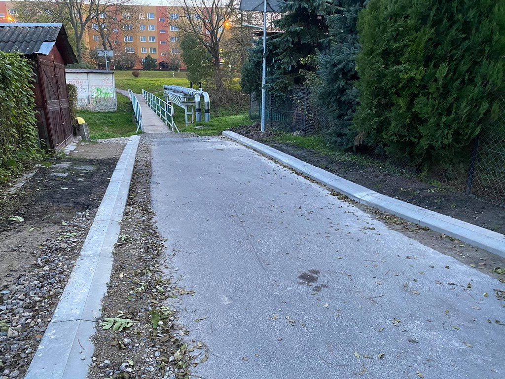 Hrubieszów: Remont na Kruczej trwa - ZDJĘCIA