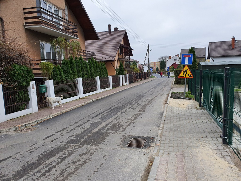 Hrubieszów: Remont na Kruczej trwa - ZDJĘCIA