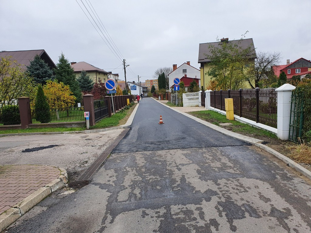 Hrubieszów: Remont na Kruczej trwa - ZDJĘCIA