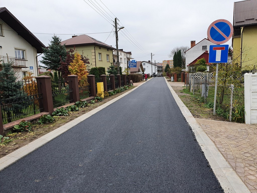Hrubieszów: Remont na Kruczej trwa - ZDJĘCIA