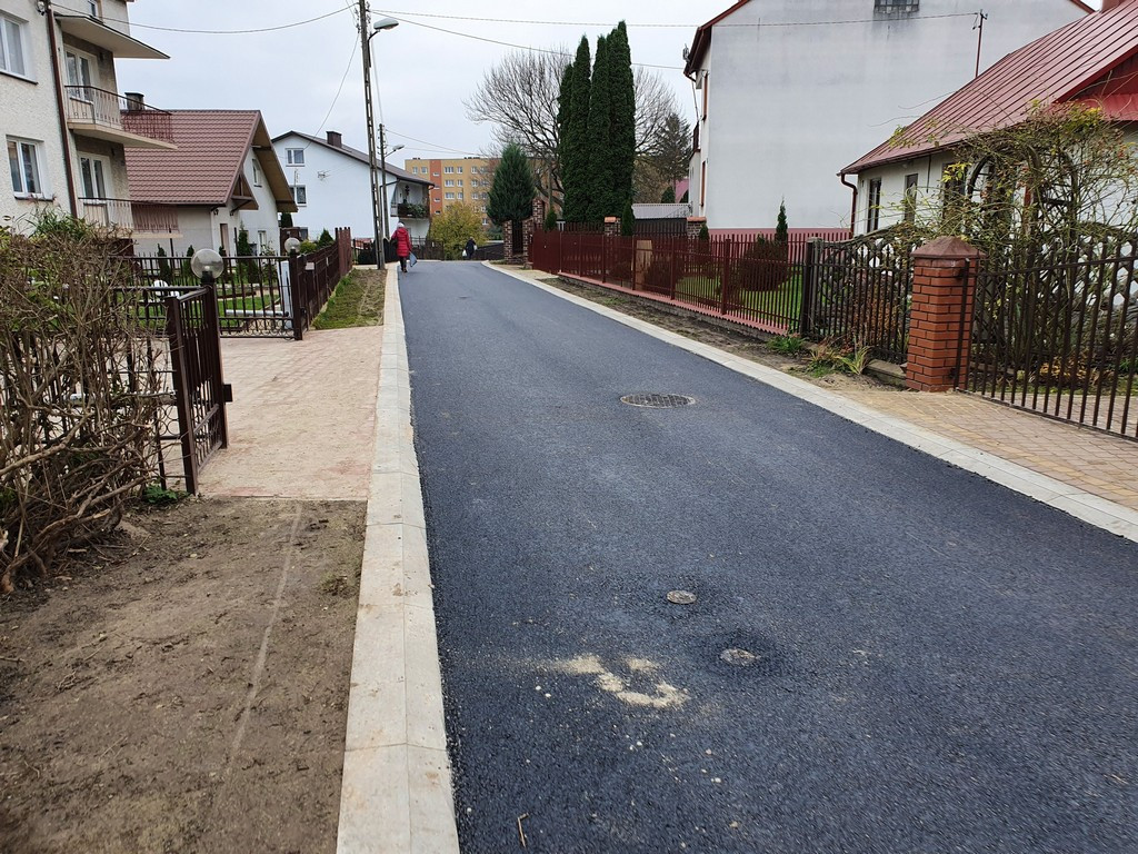 Hrubieszów: Remont na Kruczej trwa - ZDJĘCIA