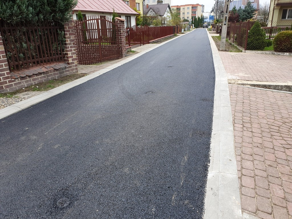 Hrubieszów: Remont na Kruczej trwa - ZDJĘCIA