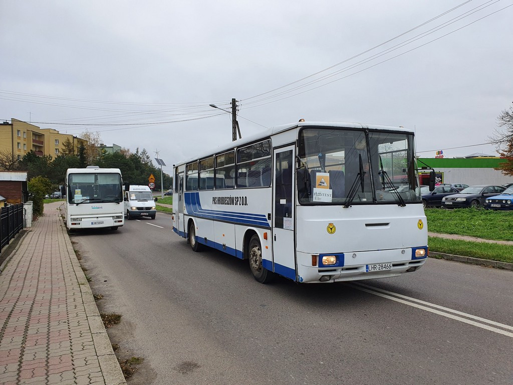 Hrubieszowski protest przewoźników - ZDJĘCIA, WIDEO