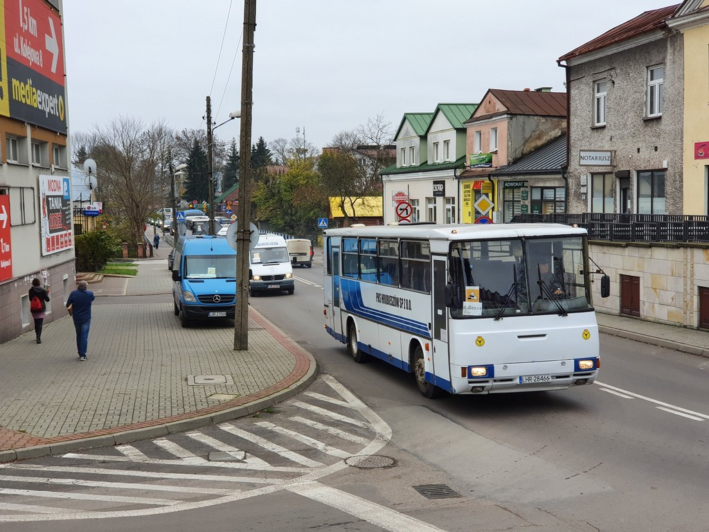 Hrubieszowski protest przewoźników - ZDJĘCIA, WIDEO