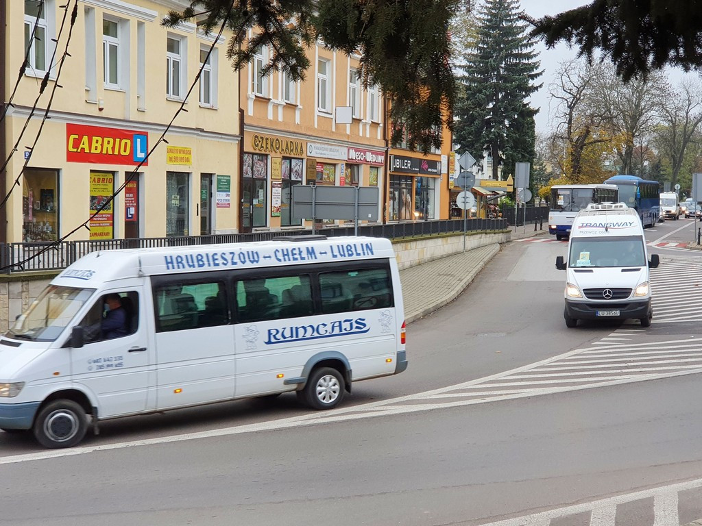 Hrubieszowski protest przewoźników - ZDJĘCIA, WIDEO