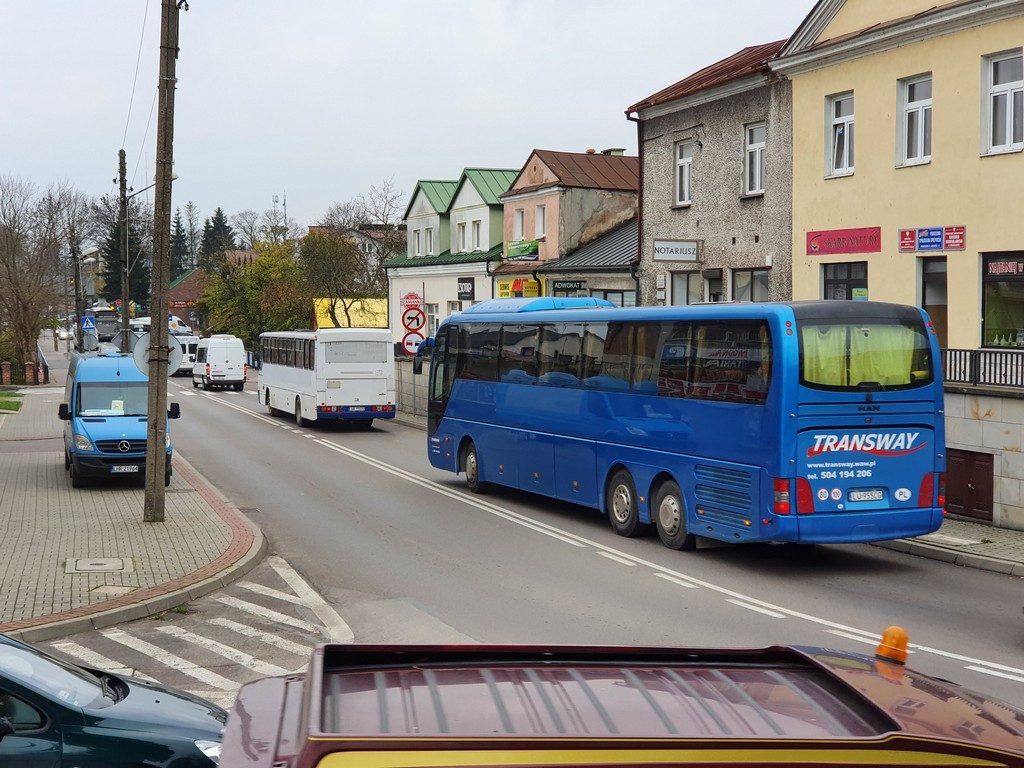 Hrubieszowski protest przewoźników - ZDJĘCIA, WIDEO
