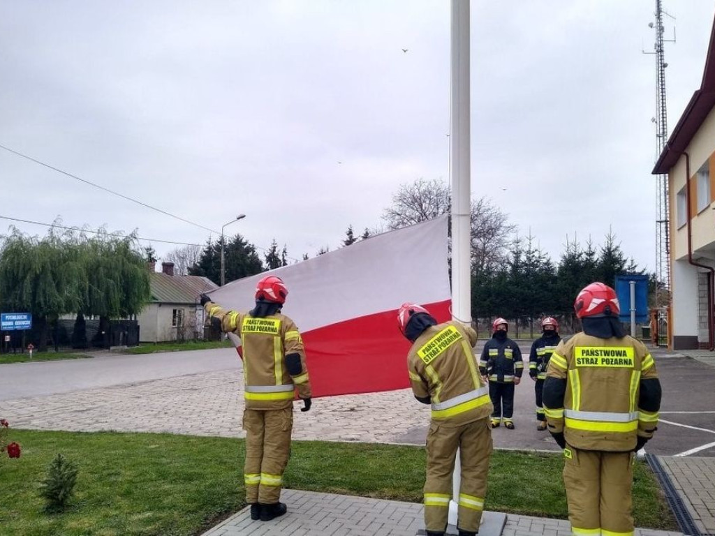 Hrubieszowscy strażacy uczcili Narodowe Święto Niepodległości - ZDJĘCIA, WIDEO