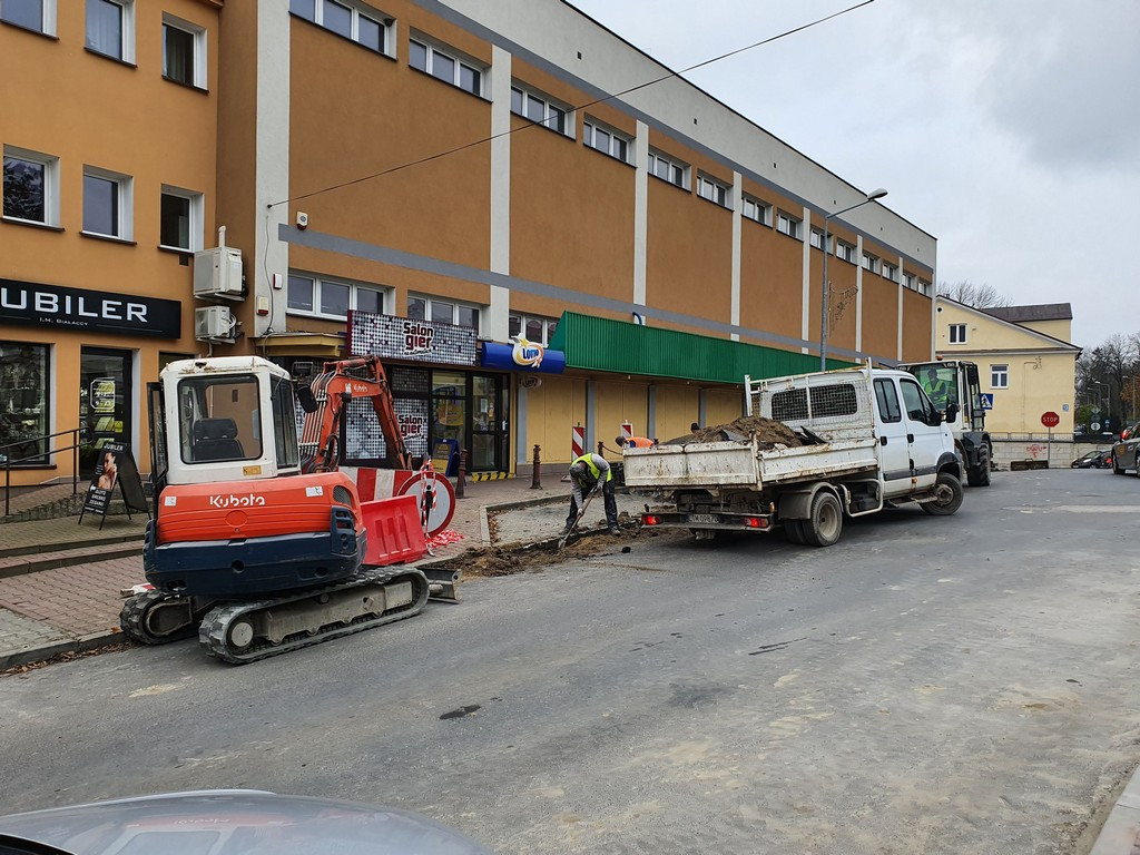 Hrubieszów: Trwa remont Prostej. Uwaga! Jutro utrudnienia w ruchu - ZDJĘCIA