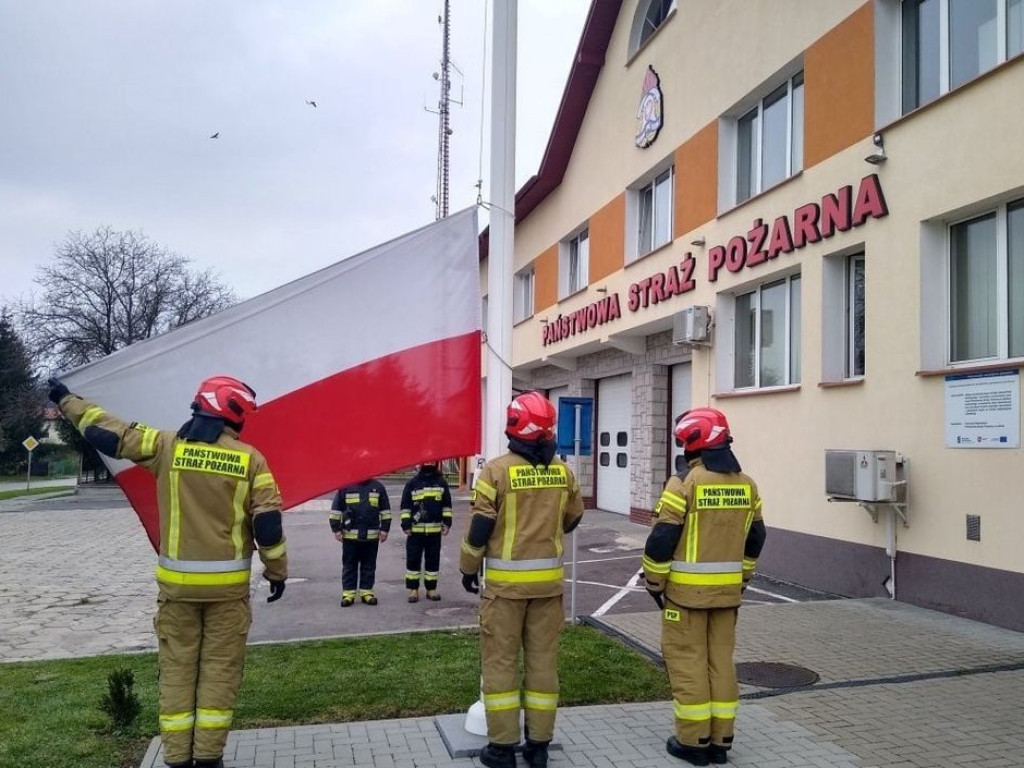 Hrubieszowscy strażacy uczcili Narodowe Święto Niepodległości - ZDJĘCIA, WIDEO
