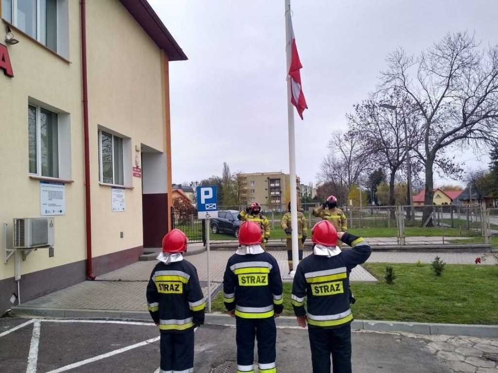 Hrubieszowscy strażacy uczcili Narodowe Święto Niepodległości - ZDJĘCIA, WIDEO