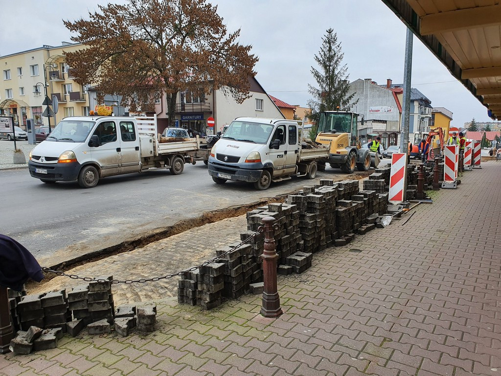 Hrubieszów: Trwa remont Prostej. Uwaga! Jutro utrudnienia w ruchu - ZDJĘCIA