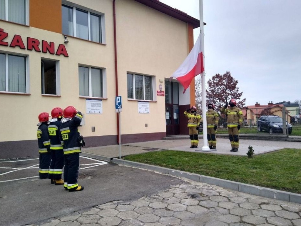 Hrubieszowscy strażacy uczcili Narodowe Święto Niepodległości - ZDJĘCIA, WIDEO