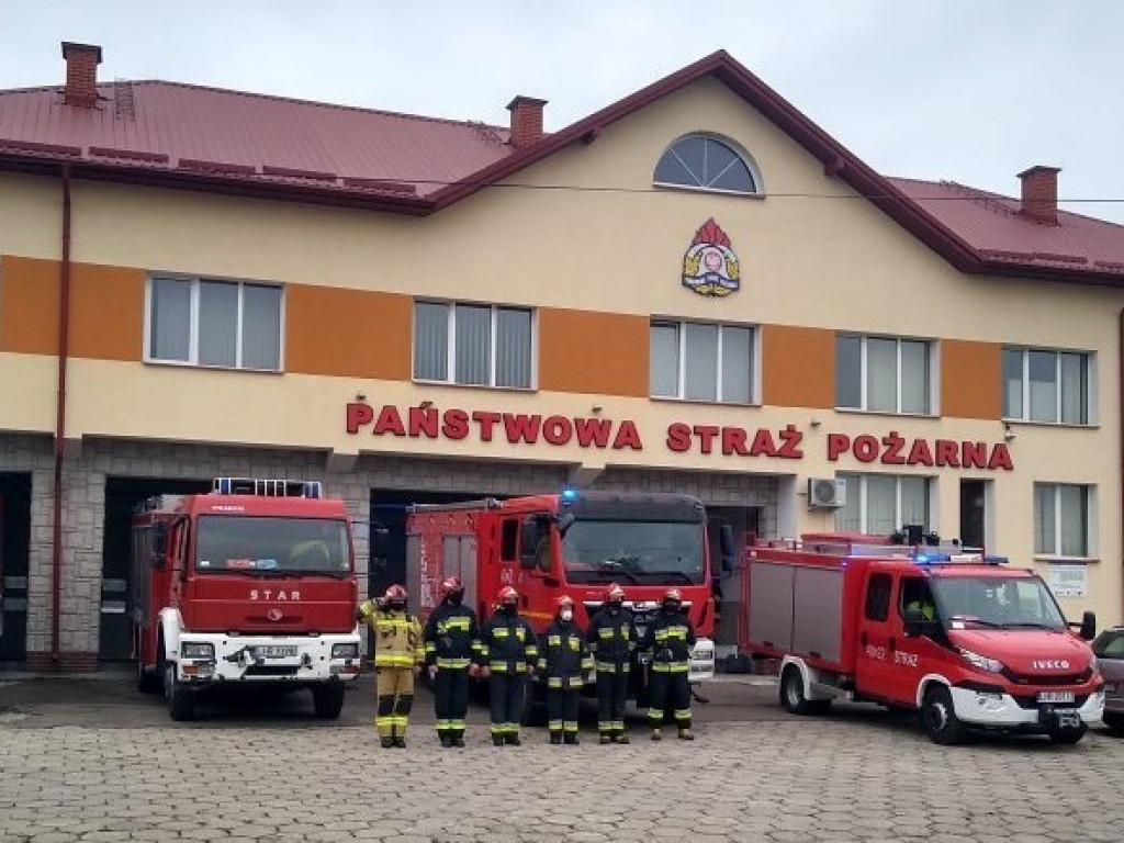 Hrubieszowscy strażacy uczcili Narodowe Święto Niepodległości - ZDJĘCIA, WIDEO