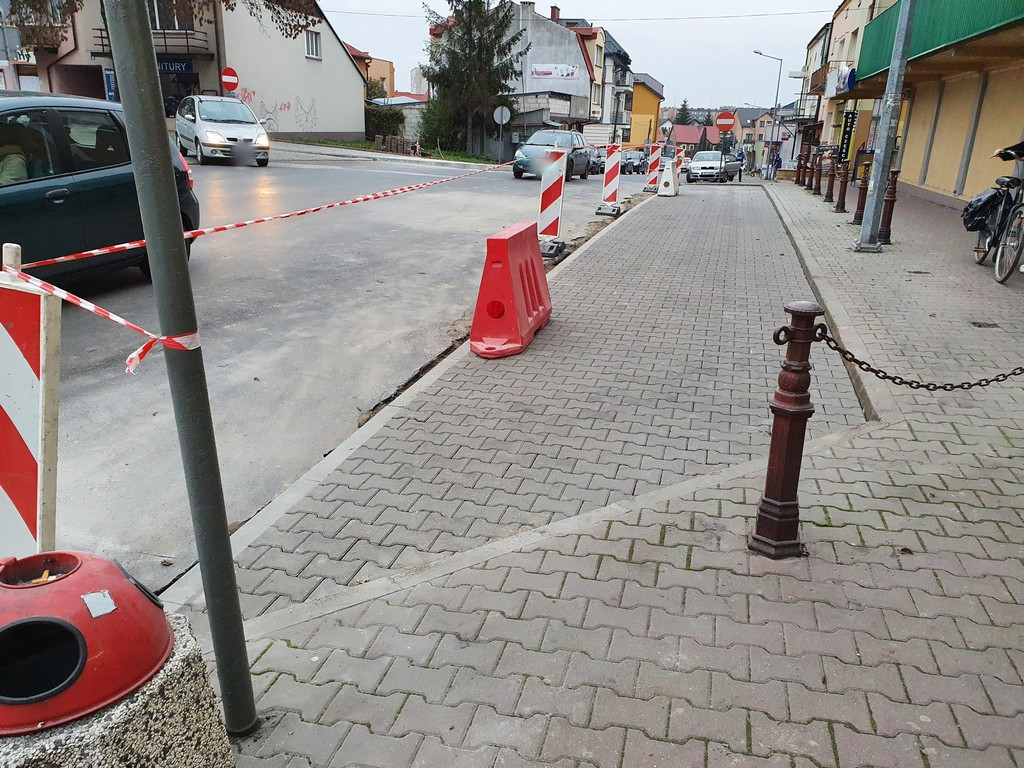 Hrubieszów: Trwa remont Prostej. Uwaga! Jutro utrudnienia w ruchu - ZDJĘCIA