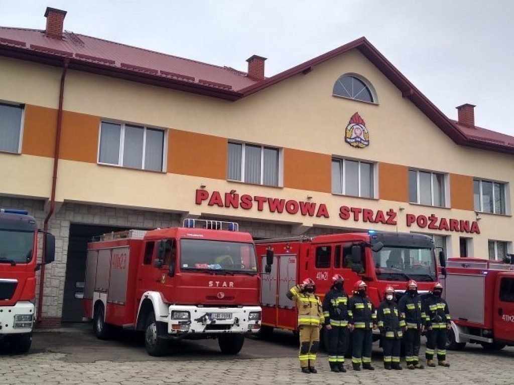 Hrubieszowscy strażacy uczcili Narodowe Święto Niepodległości - ZDJĘCIA, WIDEO
