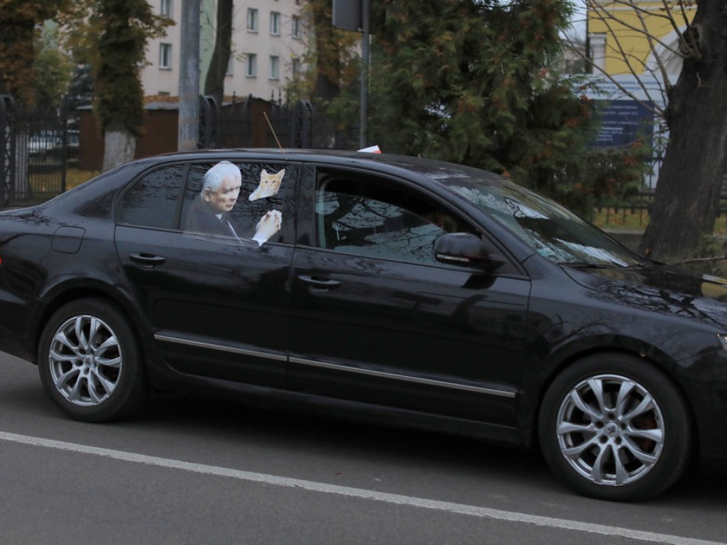 Drugi protest samochodowy w Hrubieszowie - ZDJĘCIA, WIDEO