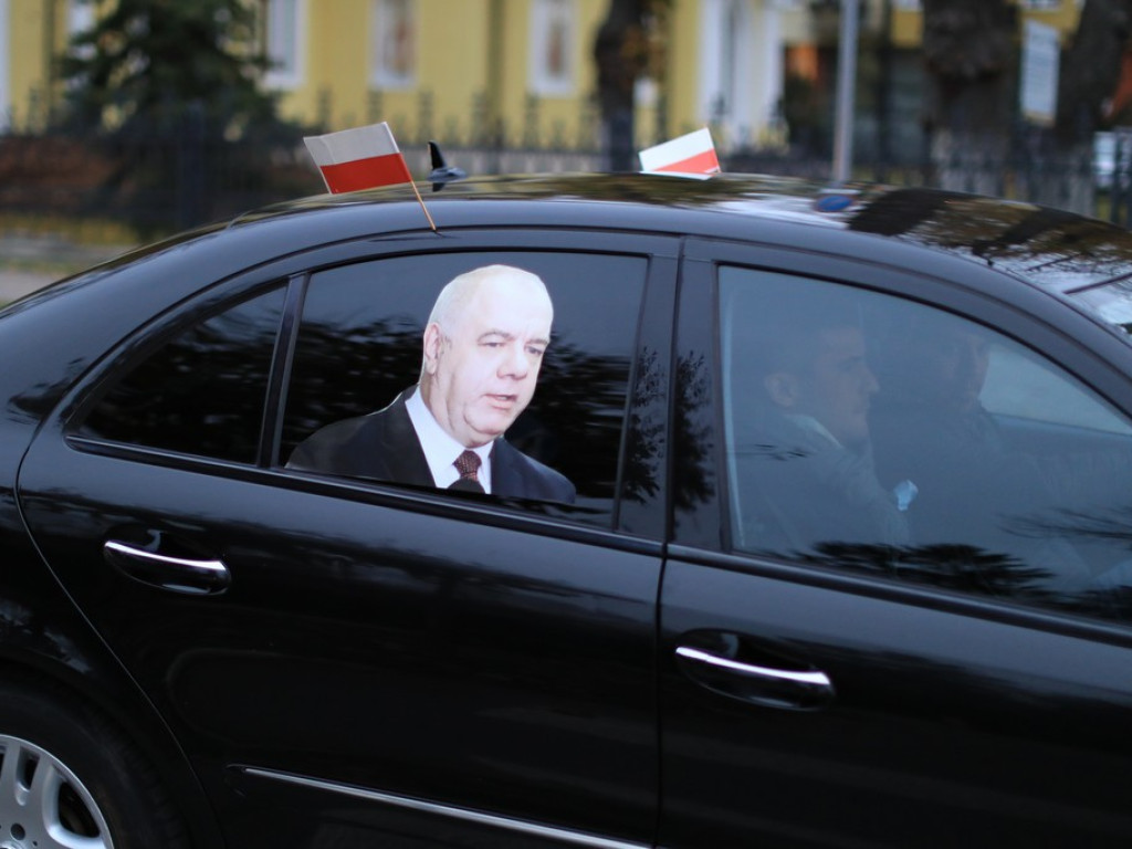 Drugi protest samochodowy w Hrubieszowie - ZDJĘCIA, WIDEO