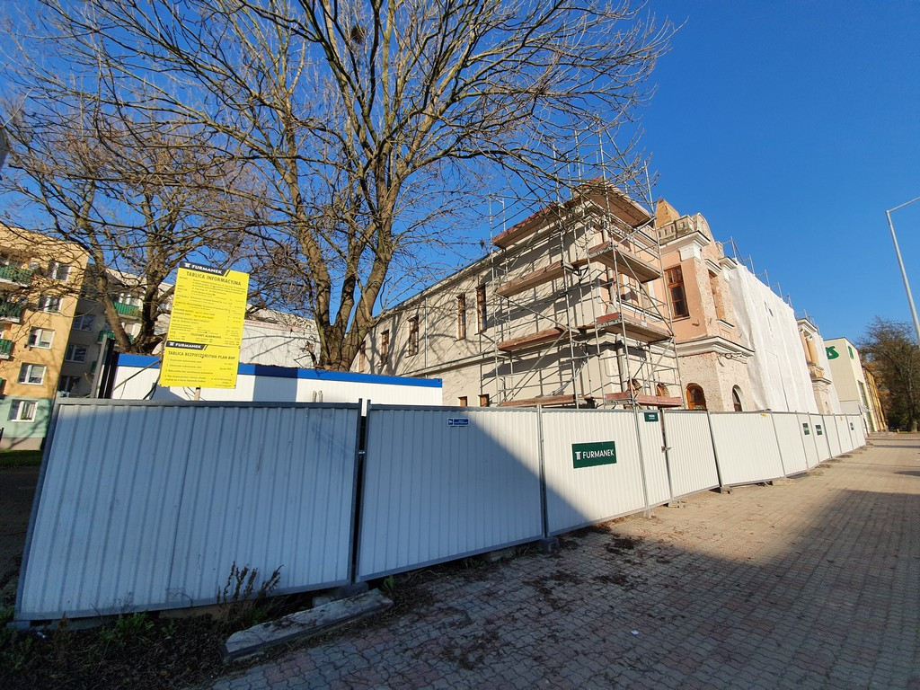 Hrubieszów: Remont budynku Syndykatu Rolniczego - ZDJĘCIA