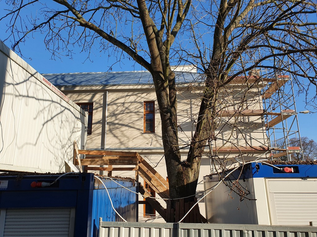 Hrubieszów: Remont budynku Syndykatu Rolniczego - ZDJĘCIA
