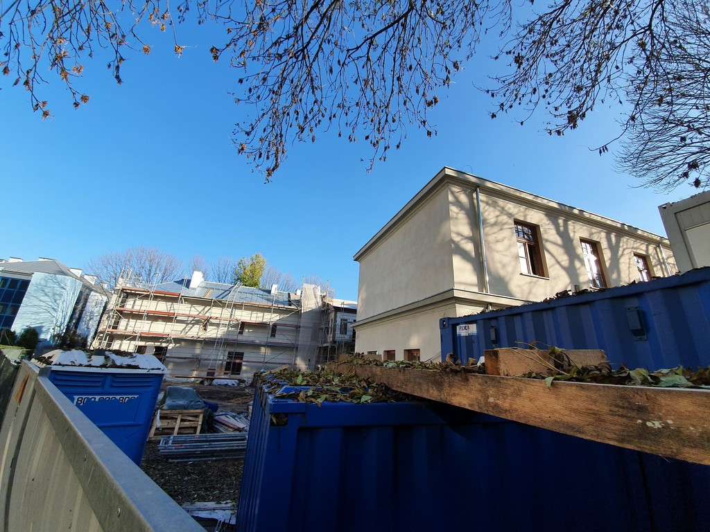 Hrubieszów: Remont budynku Syndykatu Rolniczego - ZDJĘCIA