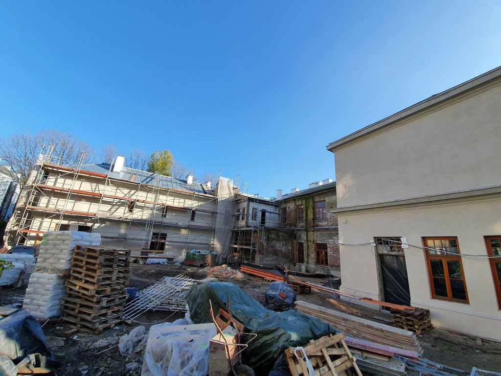 Hrubieszów: Remont budynku Syndykatu Rolniczego - ZDJĘCIA