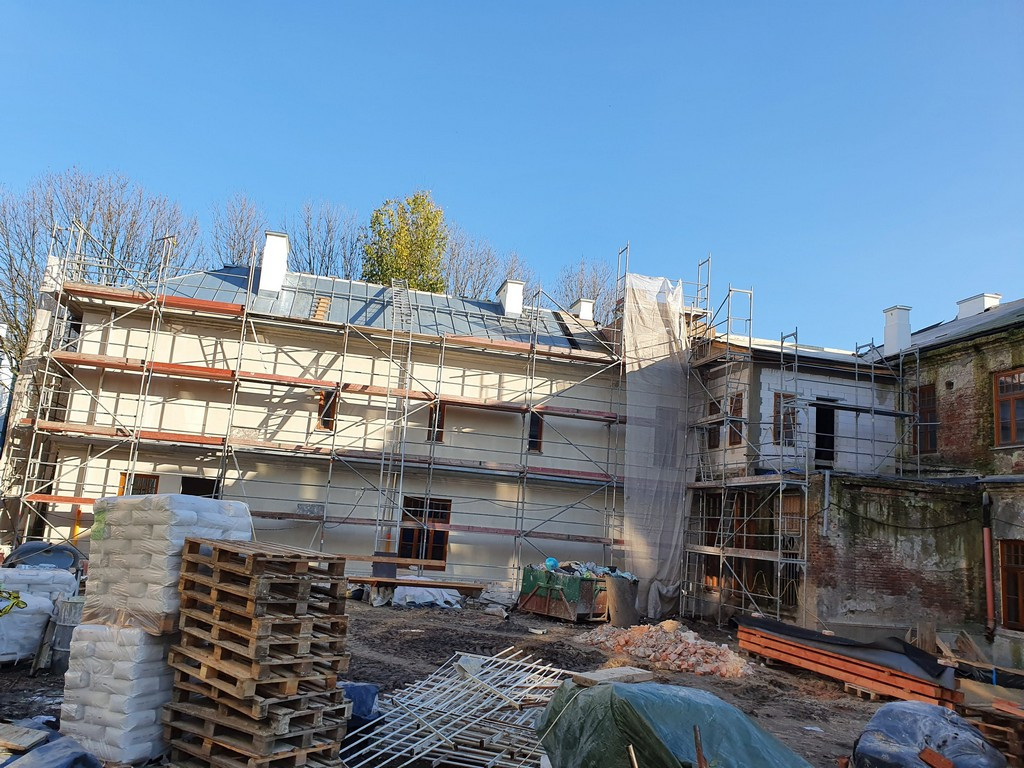 Hrubieszów: Remont budynku Syndykatu Rolniczego - ZDJĘCIA