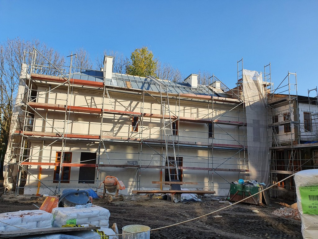 Hrubieszów: Remont budynku Syndykatu Rolniczego - ZDJĘCIA