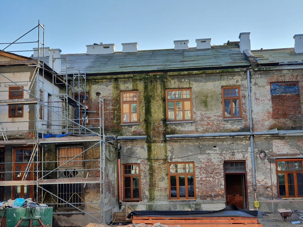 Hrubieszów: Remont budynku Syndykatu Rolniczego - ZDJĘCIA