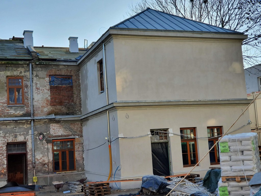 Hrubieszów: Remont budynku Syndykatu Rolniczego - ZDJĘCIA