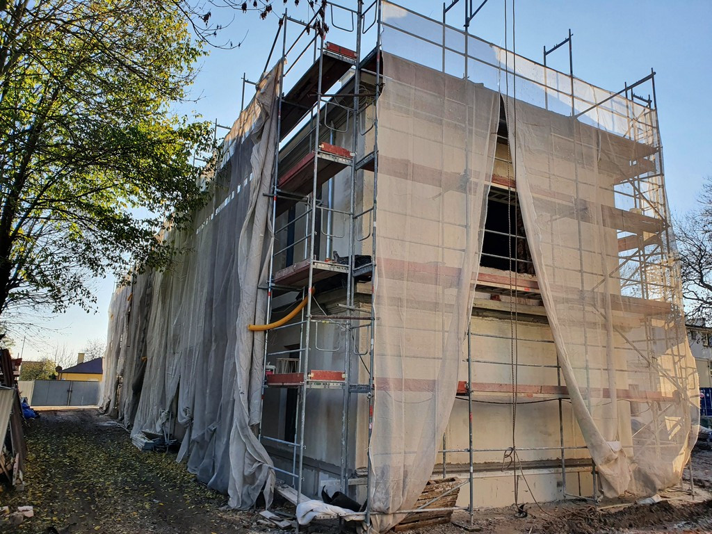 Hrubieszów: Remont budynku Syndykatu Rolniczego - ZDJĘCIA