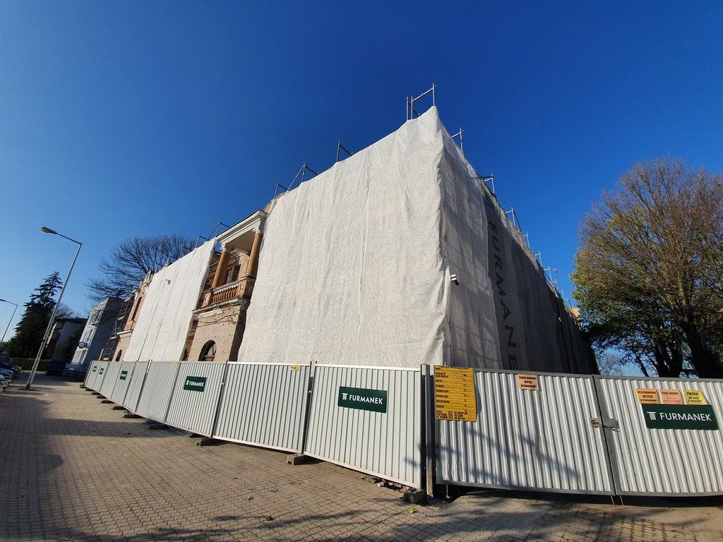 Hrubieszów: Remont budynku Syndykatu Rolniczego - ZDJĘCIA