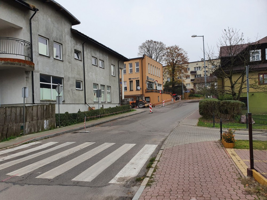 Hrubieszów: Trwają remonty na Targowej i Prostej - ZDJĘCIA