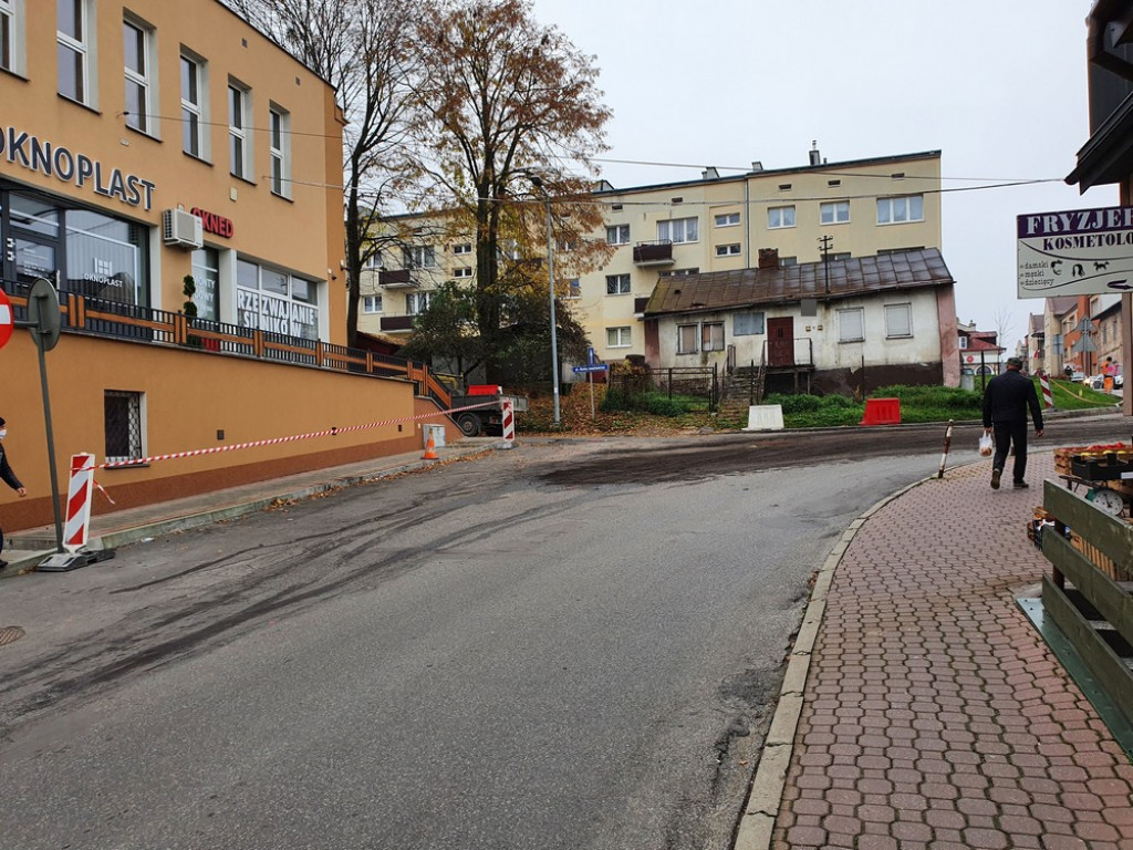 Hrubieszów: Trwają remonty na Targowej i Prostej - ZDJĘCIA
