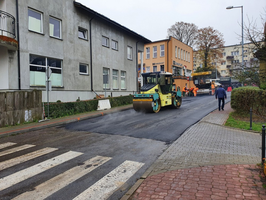 Hrubieszów: Trwają remonty na Targowej i Prostej - ZDJĘCIA