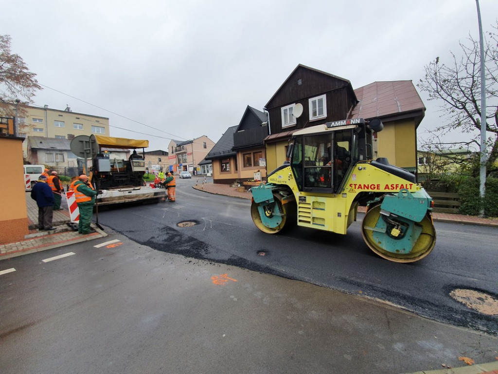 Hrubieszów: Trwają remonty na Targowej i Prostej - ZDJĘCIA
