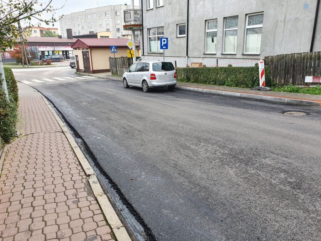 Hrubieszów: Trwają remonty na Targowej i Prostej - ZDJĘCIA