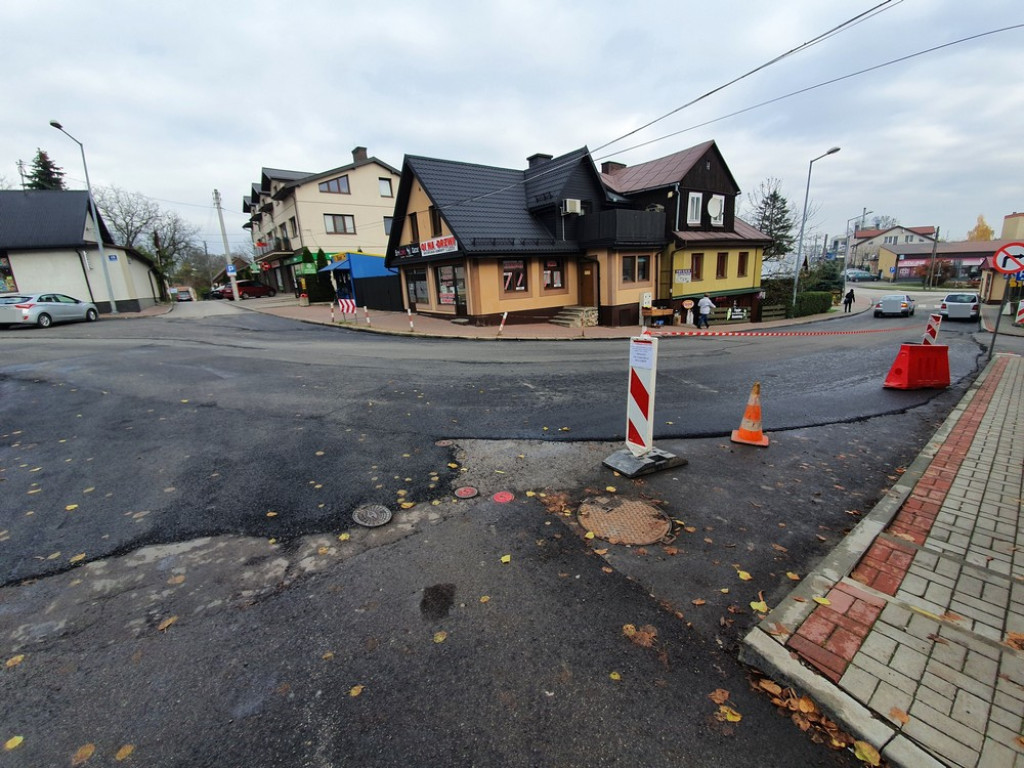 Hrubieszów: Trwają remonty na Targowej i Prostej - ZDJĘCIA