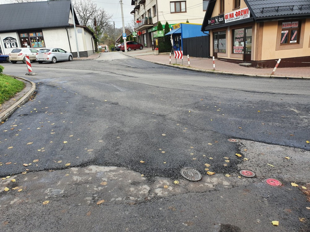 Hrubieszów: Trwają remonty na Targowej i Prostej - ZDJĘCIA