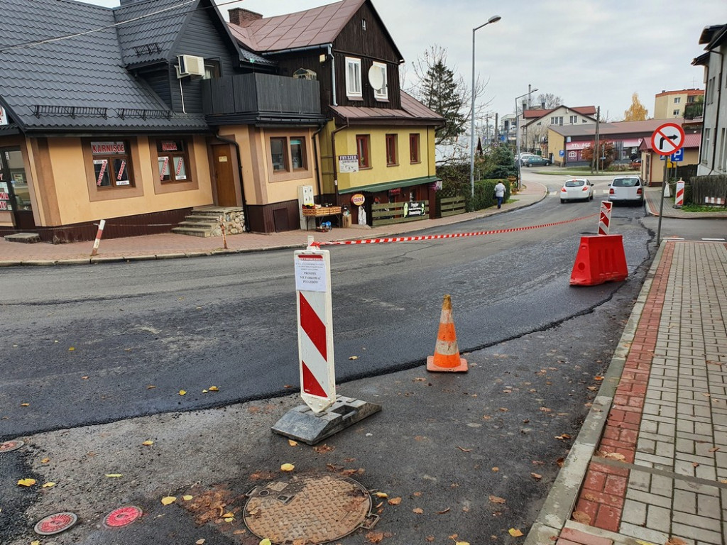 Hrubieszów: Trwają remonty na Targowej i Prostej - ZDJĘCIA