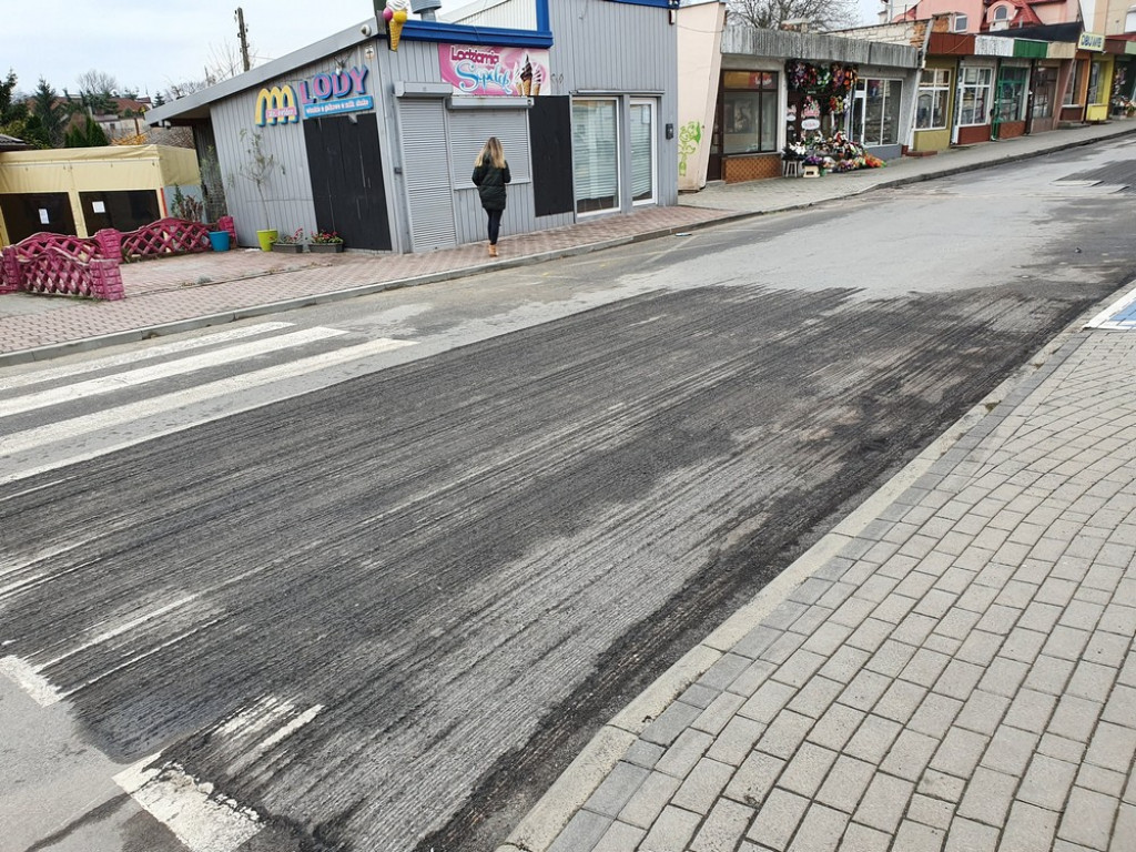 Hrubieszów: Trwają remonty na Targowej i Prostej - ZDJĘCIA
