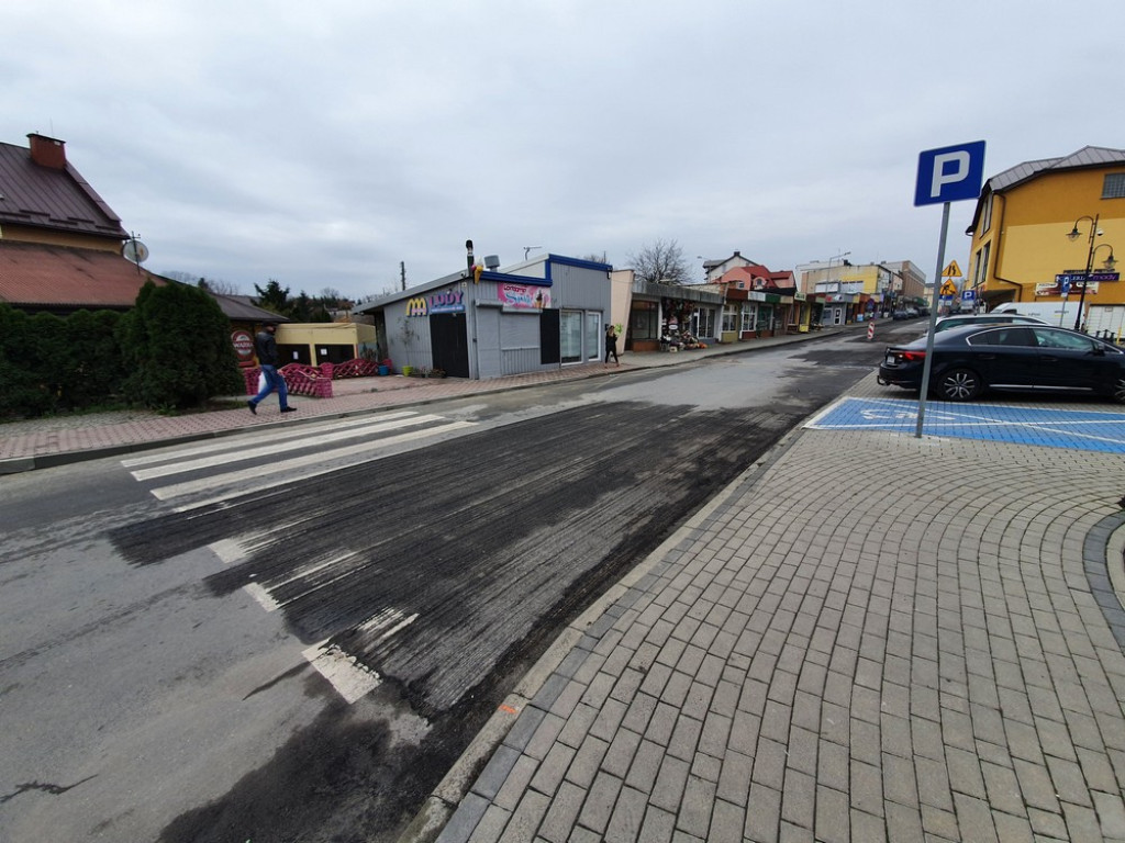 Hrubieszów: Trwają remonty na Targowej i Prostej - ZDJĘCIA