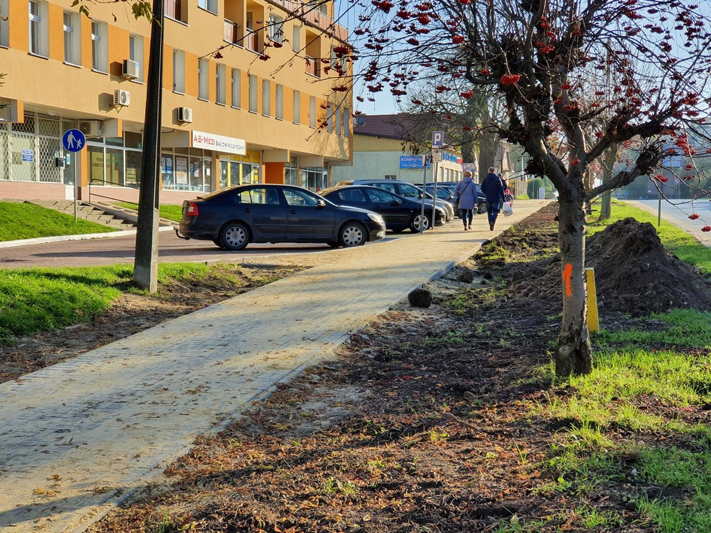 Hrubieszów: Nowy chodnik na Mickiewicza - ZDJĘCIA